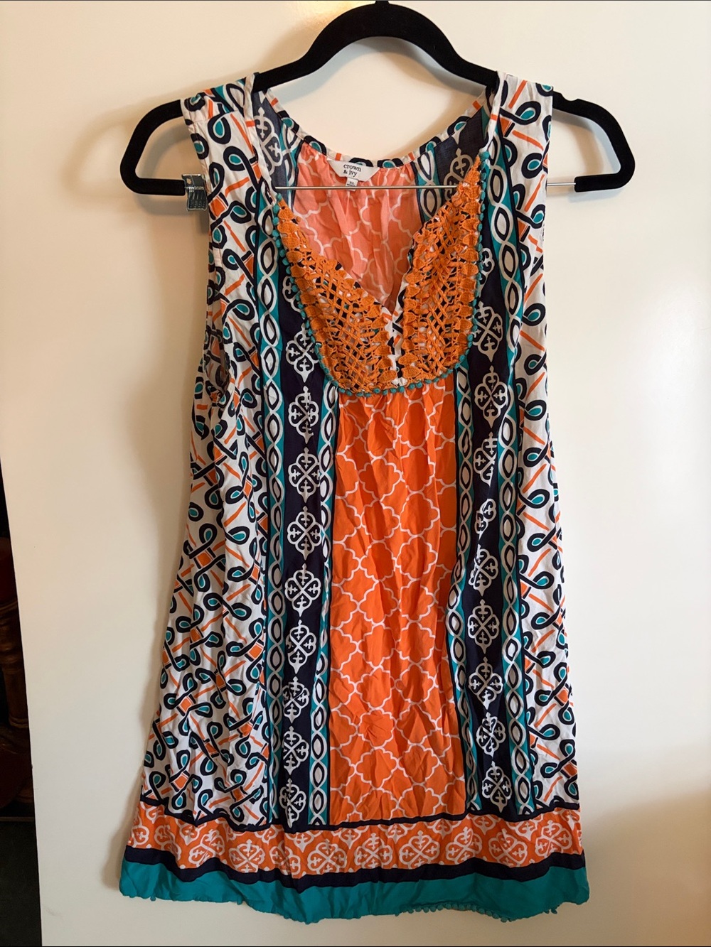 Crown & Ivy Tunic Top Women's Extra Large XL